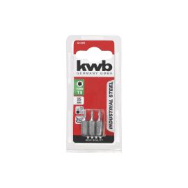 kwb Bit-Set Industrial Steel Bits 1/4" Torx T9 3-Stück - FRI-GX47-001MCJ