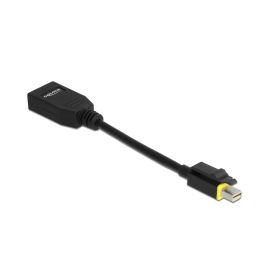 Delock Adapter MiniDisplayPort-DisplayPort 8K/60Hz, Einrastfunktion - FRI-GX47-003F13