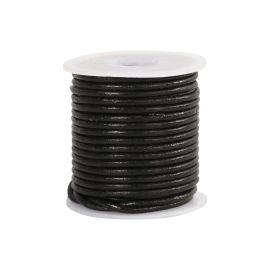 Creativ Company Lederband 2 mm, Schwarz, 10 m - FRI-GX47-000WM6