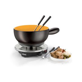 Koenig Käsefondue-Set B02179 8 Teile, Anthrazit/Goldgelb - FRI-GX47-002V5A