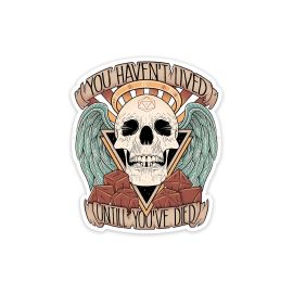 Glass Staff Character Death Sticker Mehrfarbig - FRI-GX47-003QXV