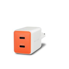 HYPER USB-Wandladegerät Flex GaN 45 W 2x USB-C (HJ1201OGEU) - FRI-GX47-00707G