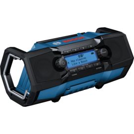 Bosch Professional Baustellenradio PRO GPB18V-3SC Blau/Schwarz - FRI-GX47-0069EG