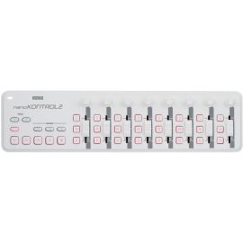 Korg Fader-Controller nanoKONTROL 2 – 8 Fader, Weiss - FRI-GX47-001TTY
