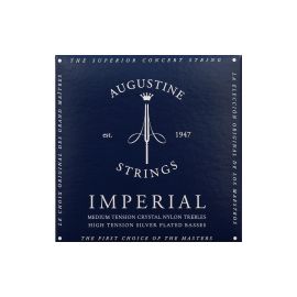 Augustine Gitarrensaiten Imperial Blue – Hard - FRI-GX47-001M8C