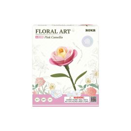 ROKR Bausatz Pink Camellia 3D-Puzzle - FRI-GX47-0037Z7