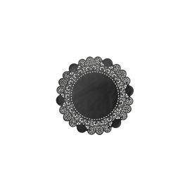 Duni Tortenspitzen rund 19 cm, 250 Stück, Schwarz - FRI-GX47-002ET9