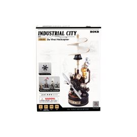 ROKR Bausatz Da Vinci Helicopter Mechanisches 3D-Puzzle - FRI-GX47-003X36