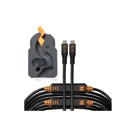 Tether Tools Kabel Leverlock Klemme und USB-C 9.2m - FRI-GX47-006CF7