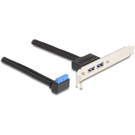 Delock Bracket USB 3.0 Pfostenbuchse 90° - FRI-GX47-004M1H