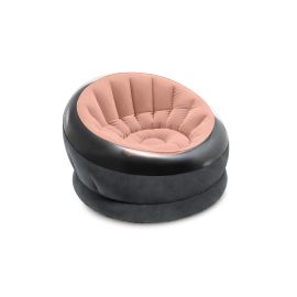 Intex Aufblasbarer Sessel Empire 112 x 109 cm, Rosa, Schwarz - FRI-GX47-000ES1