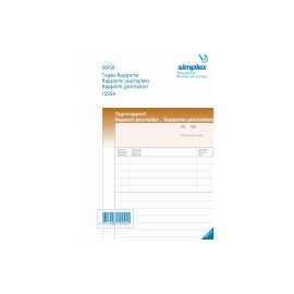 Simplex: Tagesrappoerte dreisprachig A5 - FRI-GX47-000QEH