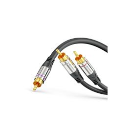 sonero Subwoofer stéréo / Mono Y-Cable Cinch - Cinch 2 m