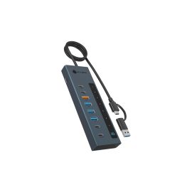 ICY BOX IB-HUB1743-CPD mit Power Delivery und USB-C/A Adapter - FRI-GX47-00627V