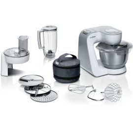 Bosch Küchenmaschine Serie 4 MUM 5 Silber/Weiss - FRI-GX47-002GCK