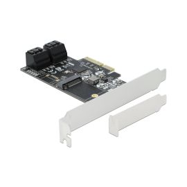 Delock SATA-Controller 4Port SATA & 1Port M.2 SATA PCI-Express-x4 - FRI-GX47-001XFW