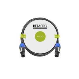 Bemero Lautsprecherkabel SpeakON – SpeakON 2x 1.5mm² 10 m Schwarz - FRI-GX47-004DVK