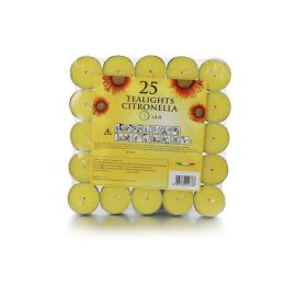 balthasar Outdoor Teelichter Citronella 25 Stück, Gelb - FRI-GX47-0060MP