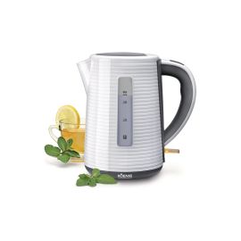 Koenig Wasserkocher Stripes 1.7 l, Anthrazit/Weiss - FRI-GX47-0013BE