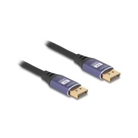 Delock Kabel 8K 60 Hz DisplayPort - DisplayPort, 1 m, Flieder - FRI-GX47-005ZZN