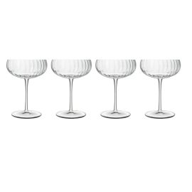 Luigi Bormioli Champagnerglas Optica 30 cl, 4 Stück, Transparent - FRI-GX47-004P63