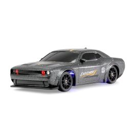 Amewi Drift Muscle Car mit Gyro 4WD 1:43 RTR Grau - FRI-GX47-000XYH