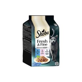 Sheba Nassfutter mit Thunfisch, Lachs und Weissfisch, 6 x 50g (472955) - FRI-YD15-0000AV