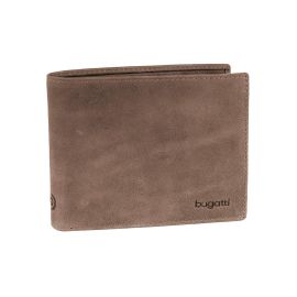 Bugatti Portemonnaie Volo Scheintasche mit Klappe medium Braun - FRI-GX47-001NEE