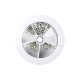Creativ Company Verschluss Set, versilbert - FRI-GX47-000Y7M