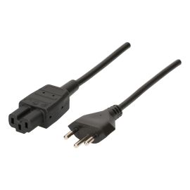 Max Hauri Netzkabel 2 m C15A-T12 - FRI-GX47-000PGR