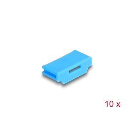 Delock HDMI Port-Blocker Set 10 Stück Blau - FRI-GX47-0023KQ
