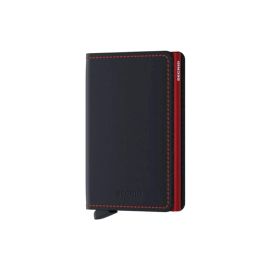 SECRID Portemonnaie Slimwallet Matte Black Red - FRI-GX47-0020V4