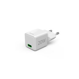 Hama USB-Wandladegerät Mini-charger USB-C 20 W Weiss - FRI-GX47-006TNY