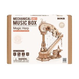 ROKR Bausatz Magic Harp Spieluhr Rokoko-Stil mechanisch - FRI-GX47-002819