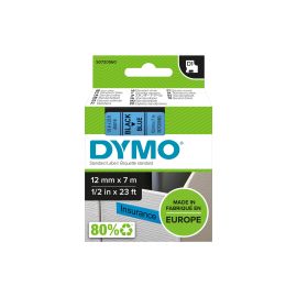 DYMO Beschriftungsband D1 Schwarz auf Blau - FRI-GX47-003HP4