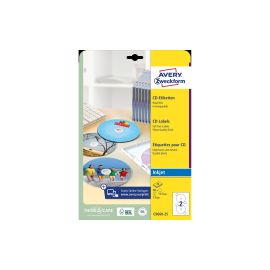 Avery Zweckform CD-Etiketten C9660-25 Ø 117 mm - FRI-GX47-0000AF