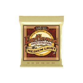 Ernie Ball Gitarrensaiten 2003 Earthwood Bronze – Medium Light 12-54 - FRI-GX47-001G84