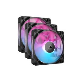 Corsair PC-Lüfter iCUE LINK RX120 RGB Schwarz, 3er Starter-Kit - FRI-GX47-005Y00