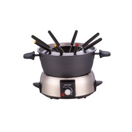 Nouvel Fleischfondue-Set Shine 10 Teile, Schwarz - FRI-GX47-002H70