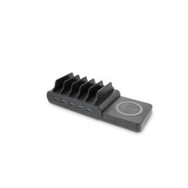 LMP Station de recharge GaN avec chargeur Qi2 150W incl. 5x USB-C (30 cm)