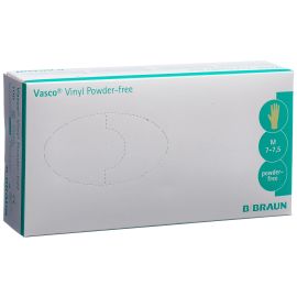 B. Braun Einweghandschuh Vasco Vinyl M 100 Stück - FRI-GX47-006SDA