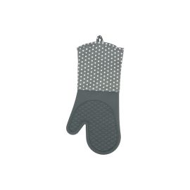 Wenko Küchenhandschuh Punkte 2er Set, Grau - FRI-GX47-006B39