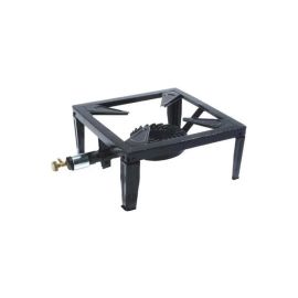 Blaser + Trösch Hockerkocher mit Zündsicherung und Piezozündung Schwarz - FRI-GX47-001VR6
