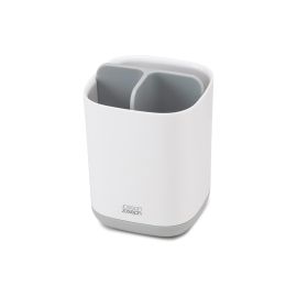 Joseph Joseph Zahnputzbecher EasyStore, 8.4 x 8.4 x 12.7 cm, Weiss / Grau - FRI-GX47-0038MA