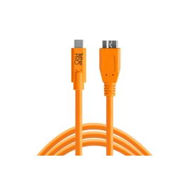 Tether Tools Kabel TetherPro USB-C / 3.0 Micro-B 4.6 Meter – orange - FRI-GX47-004D1K