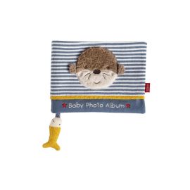 fehn Fotoalbum Otter Stoff, 20 x 15 cm - FRI-GX47-005TFE