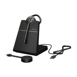 Jabra Headset Engage 55 SE MS Convertible USB-C, inkl. Ladestation - FRI-GX47-0014NV