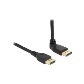 Delock Kabel Oben gewinkelt DisplayPort - DisplayPort, 1 m, 8K 60Hz - FRI-GX47-006EC7