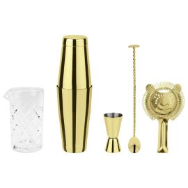 Paderno Drink Mixer Set Crystal 0.79 l, Gold/Weiss - FRI-GX47-001XR1