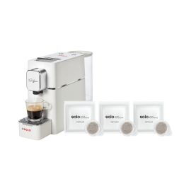 Polti Portionskaffeemaschine Coffea S15W, Set Silber/Weiss - FRI-GX47-000VH6